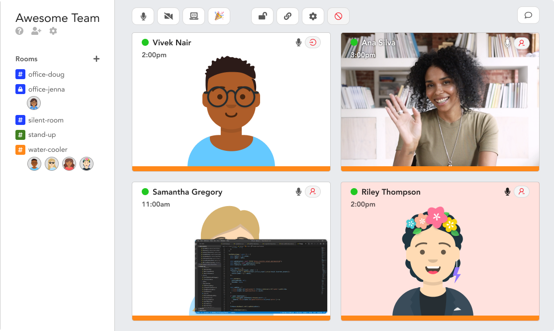 Pragli Virtual Office Screenshot