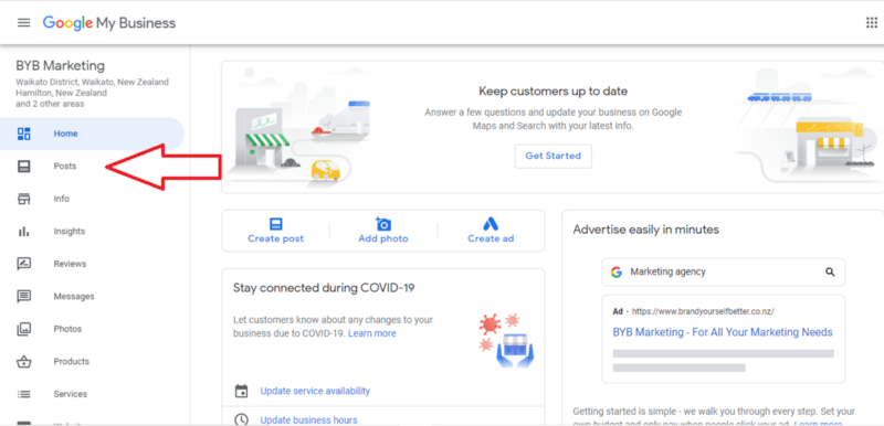 Optimise your Google my business