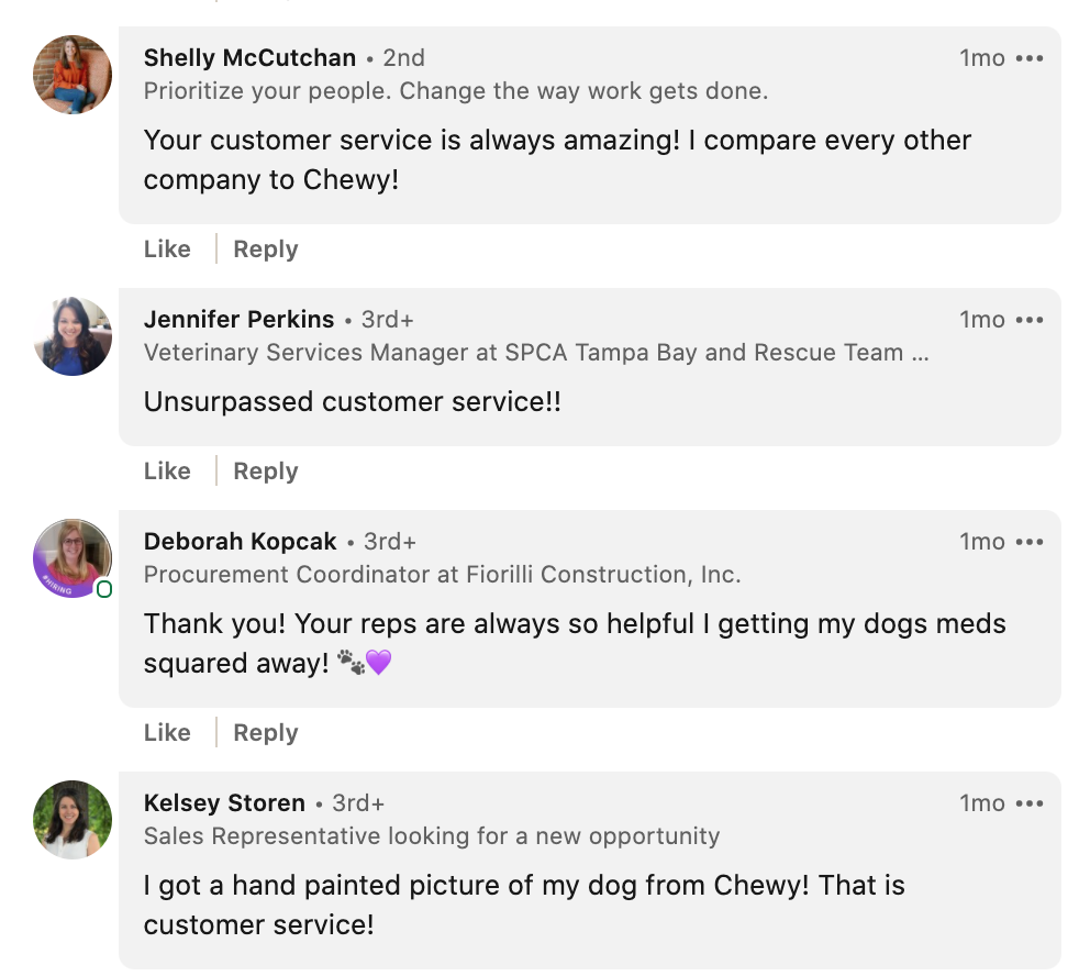 And more raving fans.