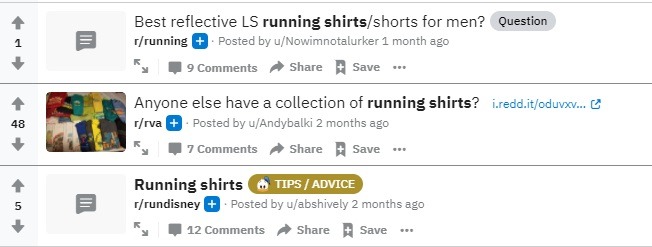 using Redditt to research keywords