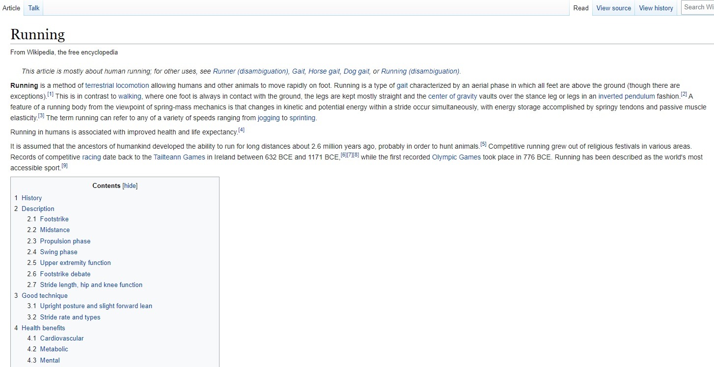 using Wikipedia to find keywords 