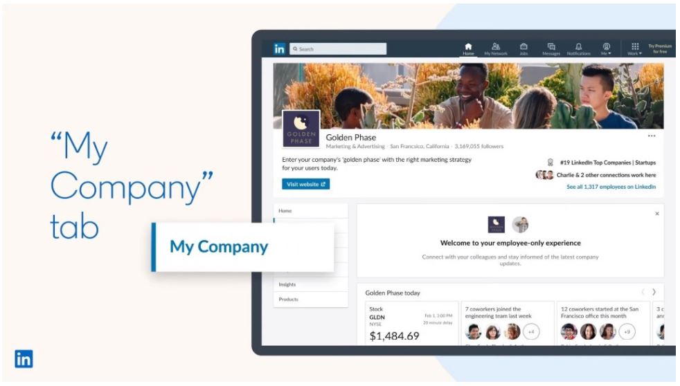 Company Page