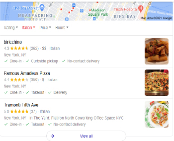 Local 3 pack Example Local Search