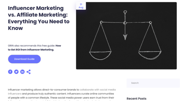repurposed content blog post infographic