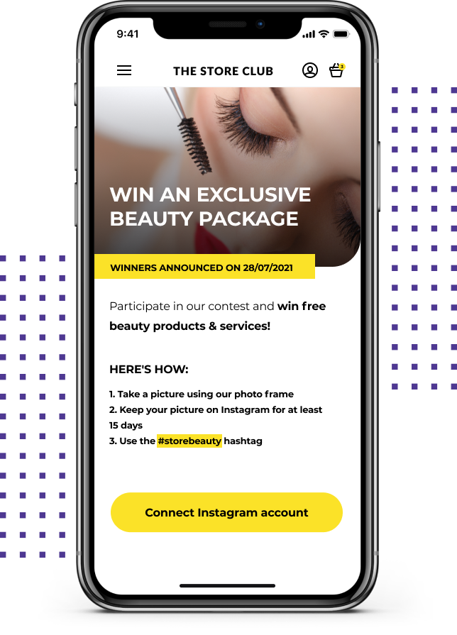 An Instagram contest is probably one of the most effective ways to engage with the community, as participants will no doubt share their experience with friends and family. 