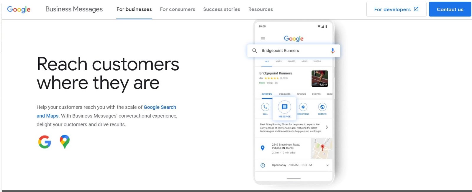 Business Messages can help you reach customers where they are