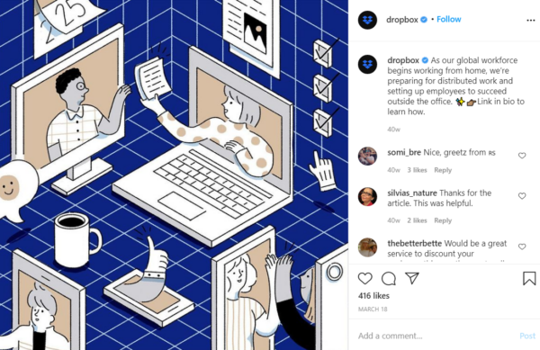 Dropbox makes it possible