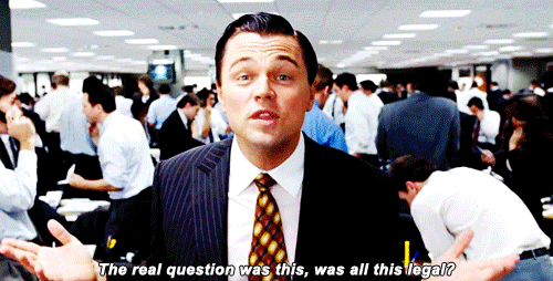 Animated GIFs & Fair Use: The Wolf of Wallstreet 