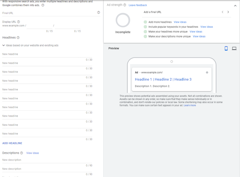RSA-default-google-ads-setup