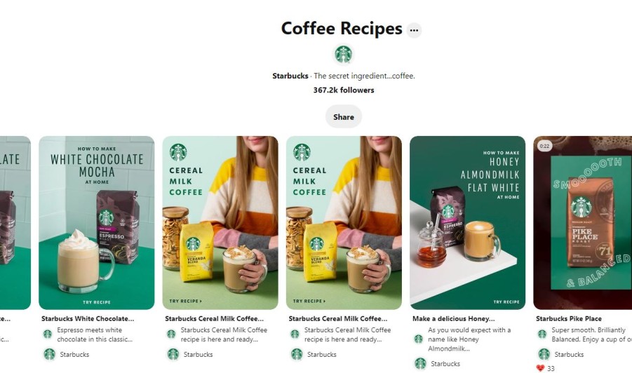 Starbucks Boards