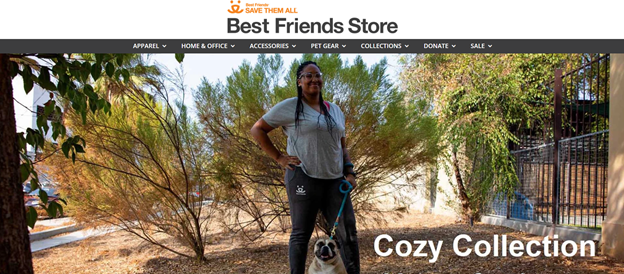 Best Friends Store focuses on products for pets and their human parents