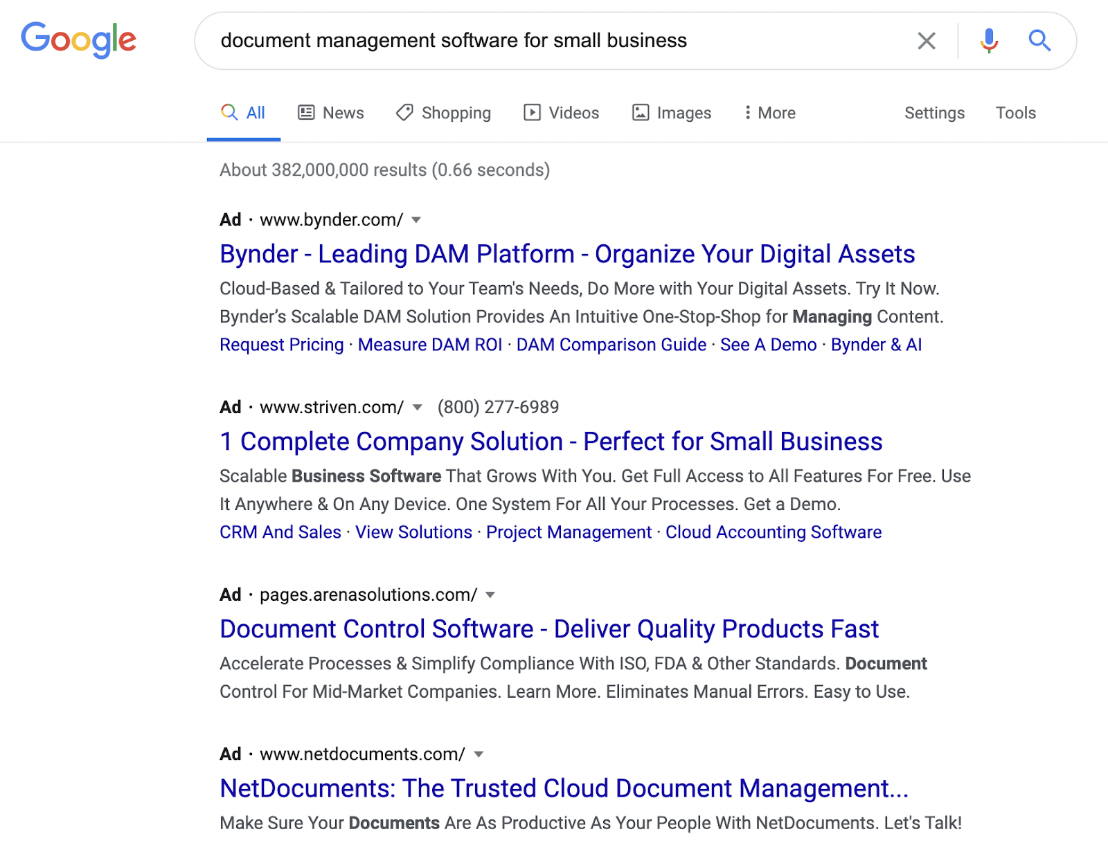 Google SERP