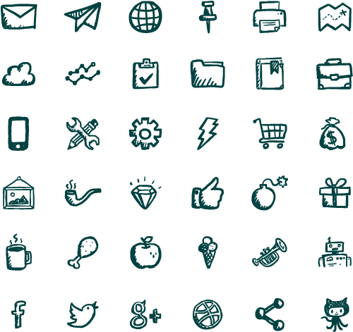 Hand-Drawn Icons