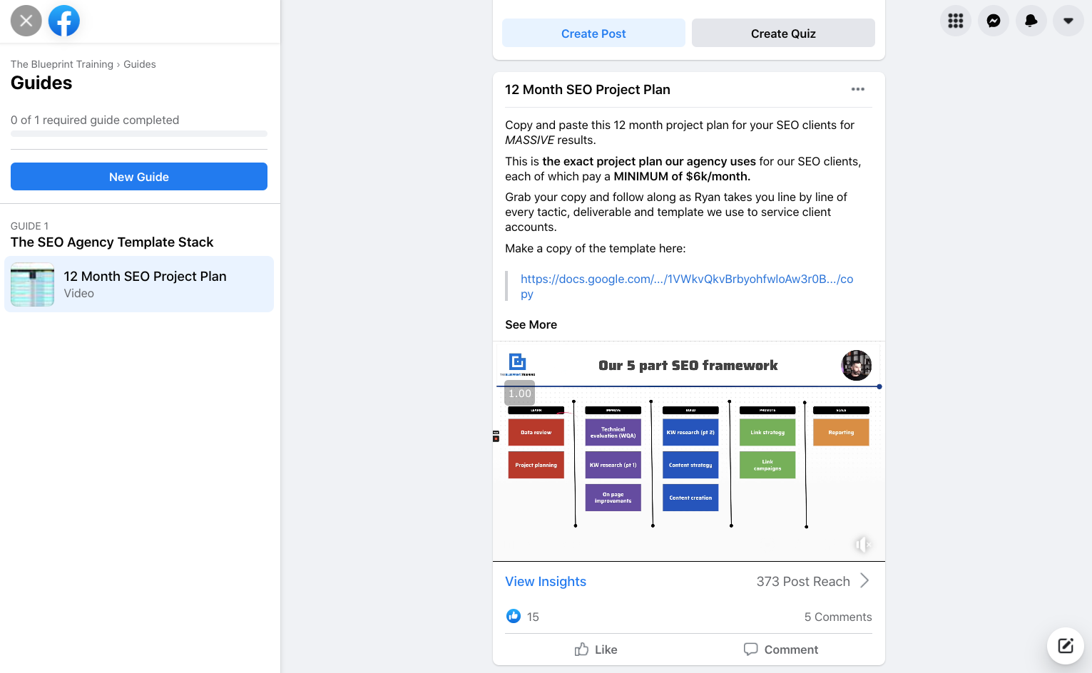 Facebook Group Guides