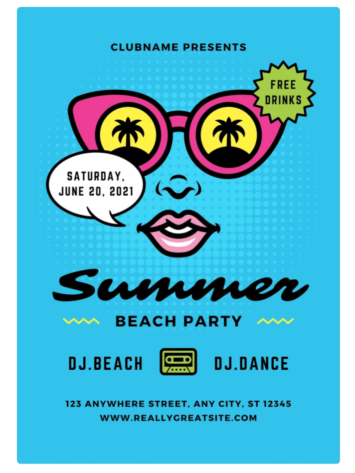 event flyer