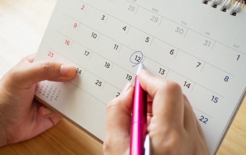 social media posting schedule
