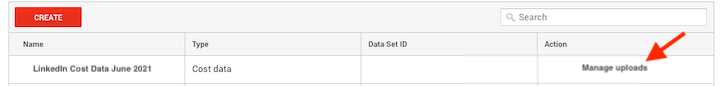 how to import cost data into google analytics—manage uploads