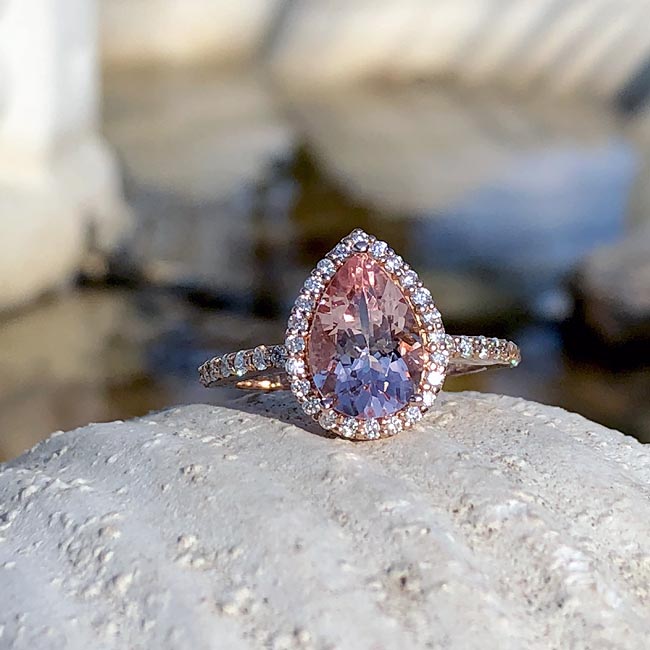 Morganite Engagement Ring MOC-7994LP