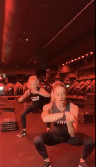 screenshot barrys bootcamp instagram live