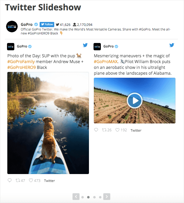 how to add social media feed to wordpress twitter