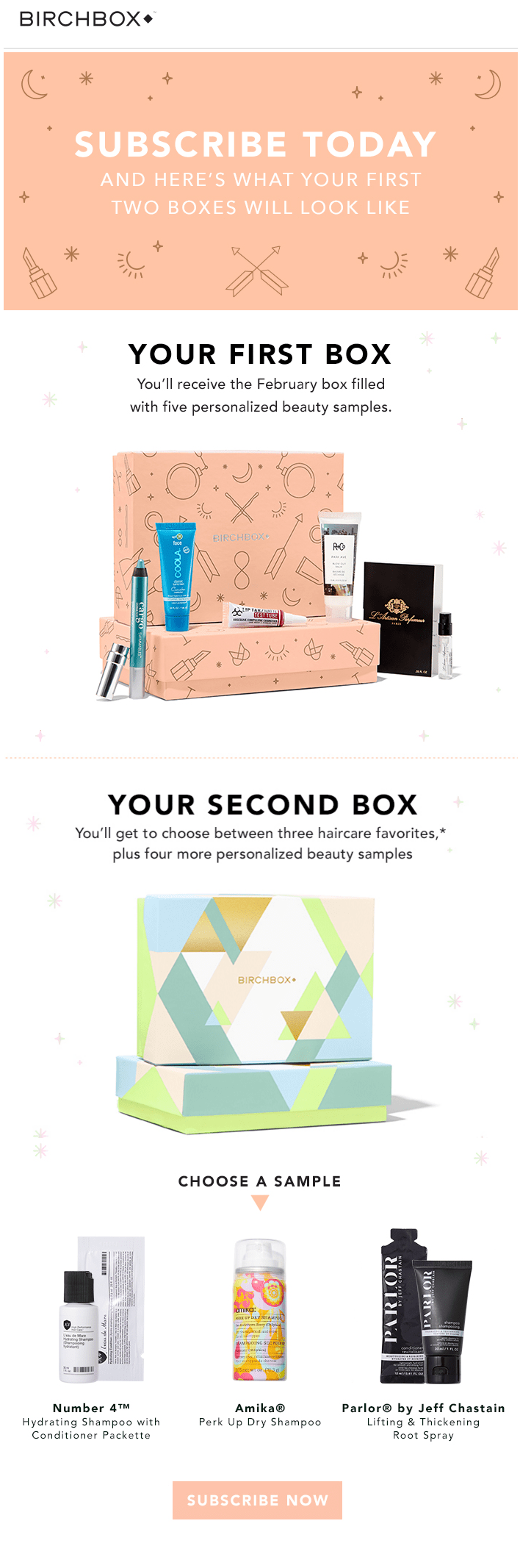 email marketing CTA example