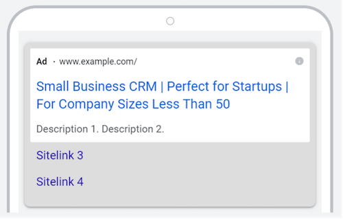 lead qualification strategy: prequalifying google ad headline