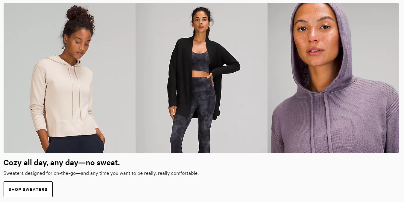 lululemon category cta 