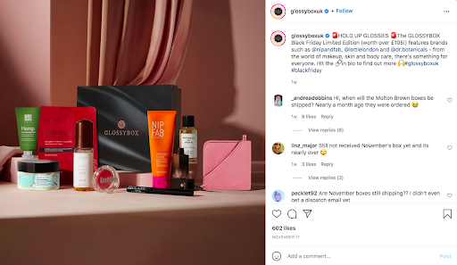 incorporating hashtags within your caption example