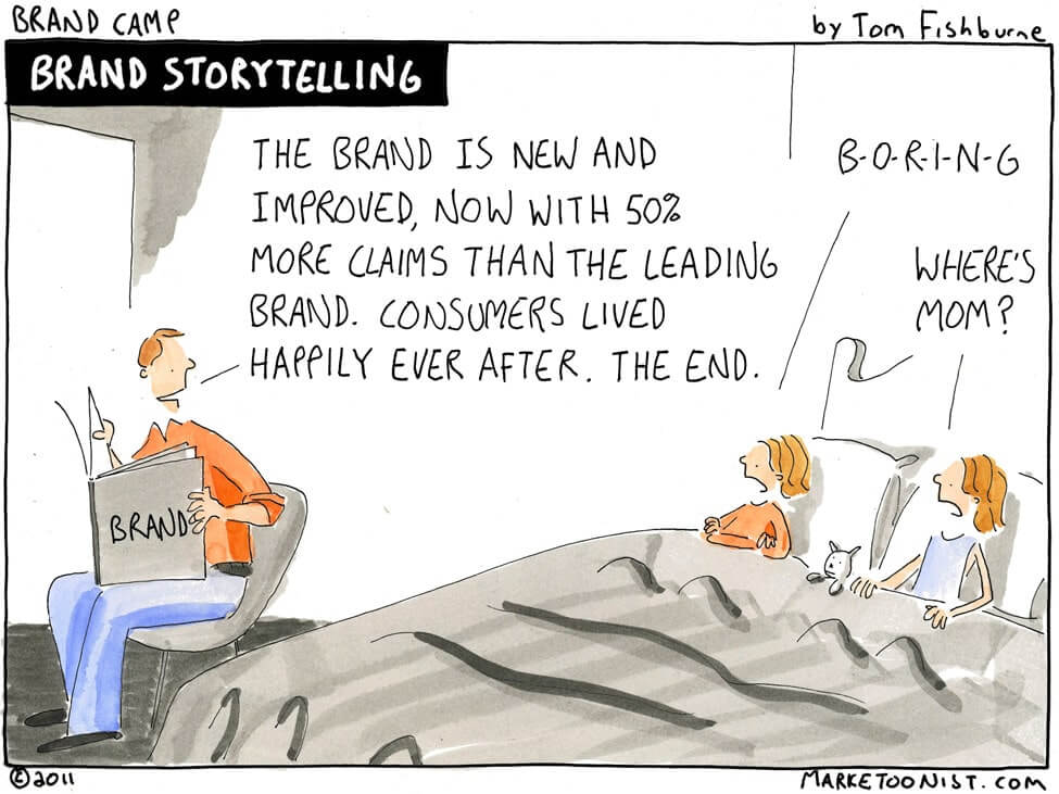 brand storytelling screenshot