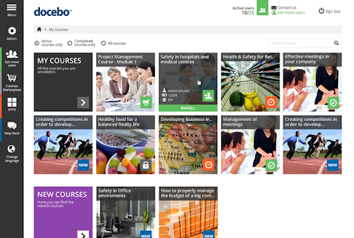 Learning Management System Docebo