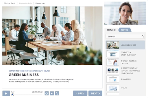 Learning Management System iSpring Learn 