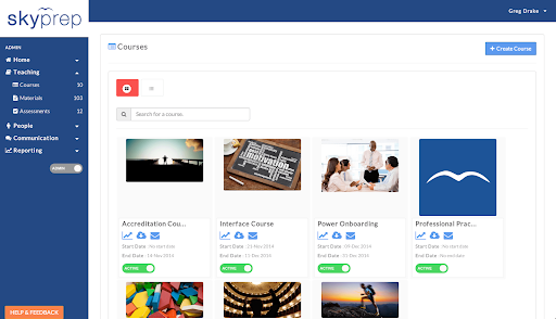 Learning Management System Skyprep