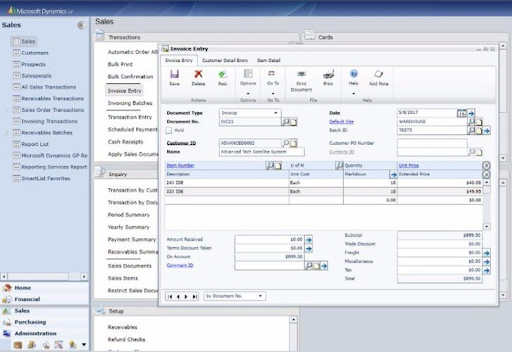 Microsoft Dynamics GP