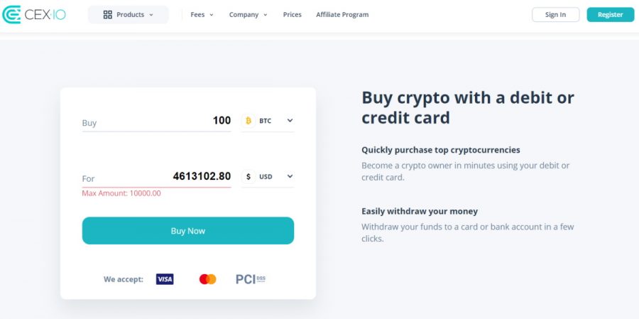 Invest in Bitcoin with CEX