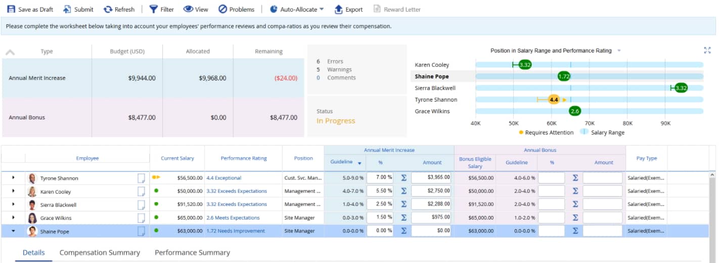 hcm dayforce screenshot