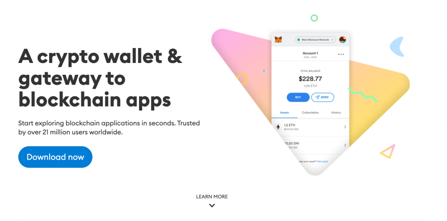 open crypto wallet