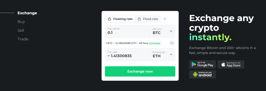 Changelly buy