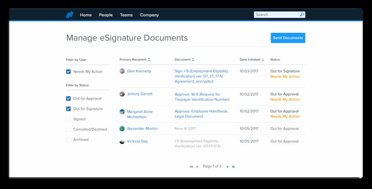 Namely HR software