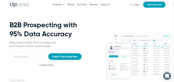 UpLead | Phenomenal cold outreach email tool for B2B businesses