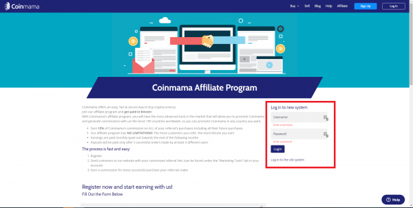 coinmama crypto affiliate program