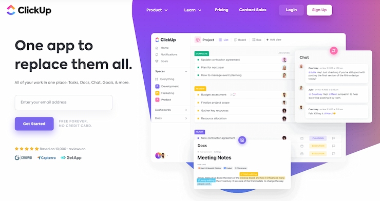 ClickUp is the Best Customizable Option