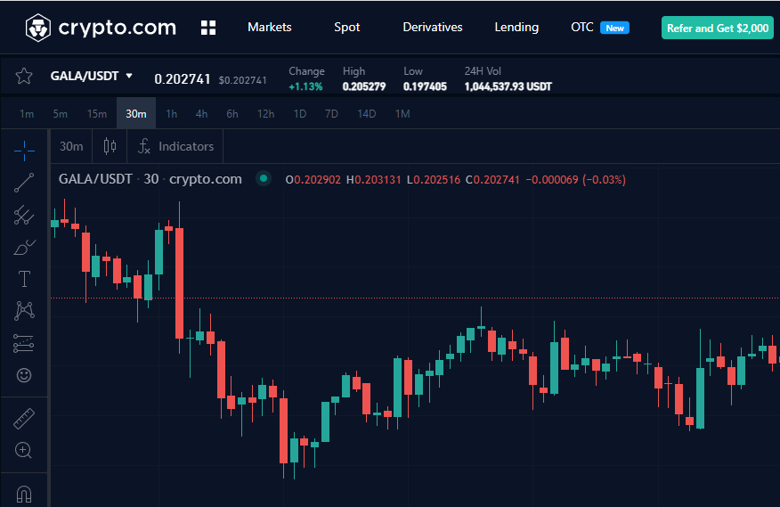 Buy Gala at Crypto.com