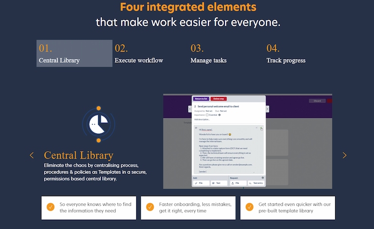 Process Bliss Possesses the Best Template Builder