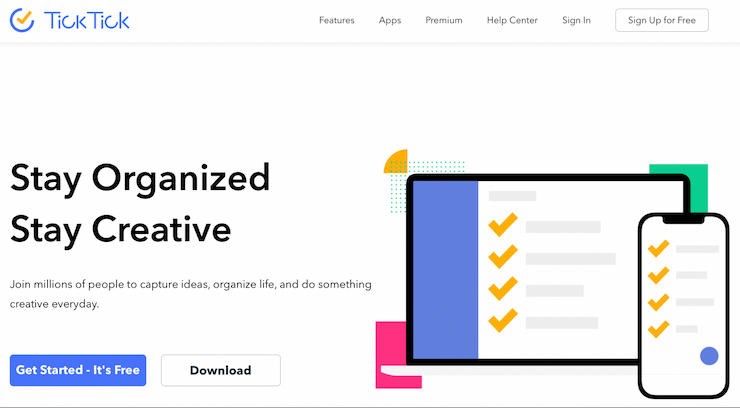 TickTick is the Best for Keeping Track of Multiple Tasks