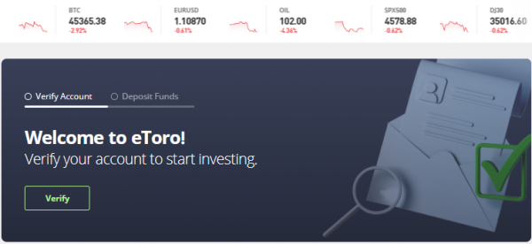 IOTA account verification
