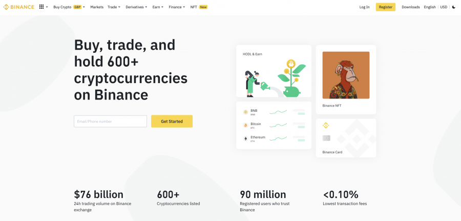 Binance - Buy multiple cryptos in Croatia