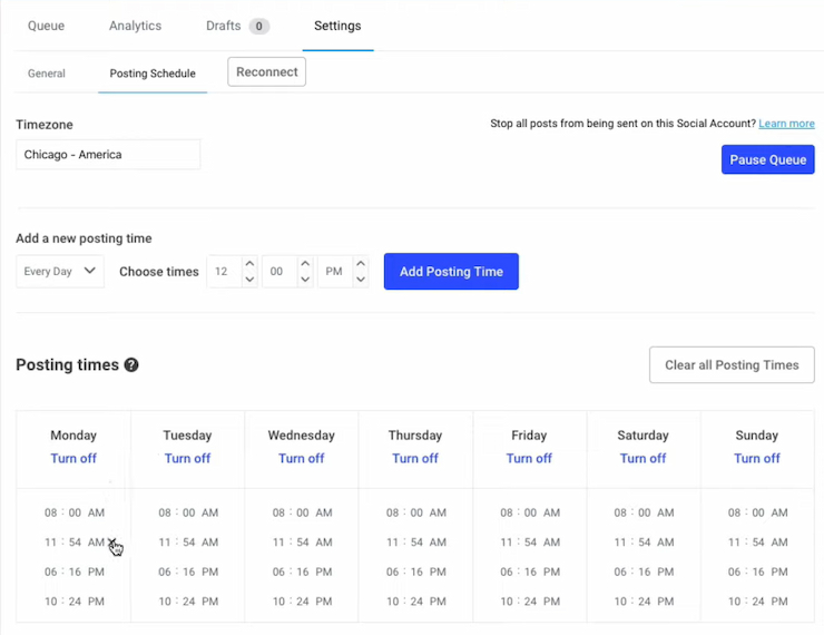 Customize the features to meet users' needs