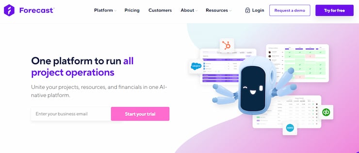 Forecast.app is the best software for automating finances