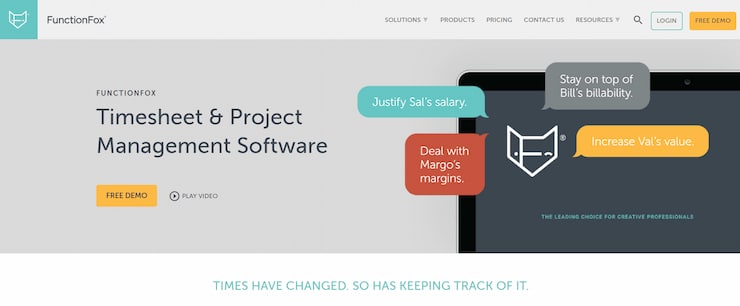 FunctionFox is best creative PM platform with built-in reporting tools