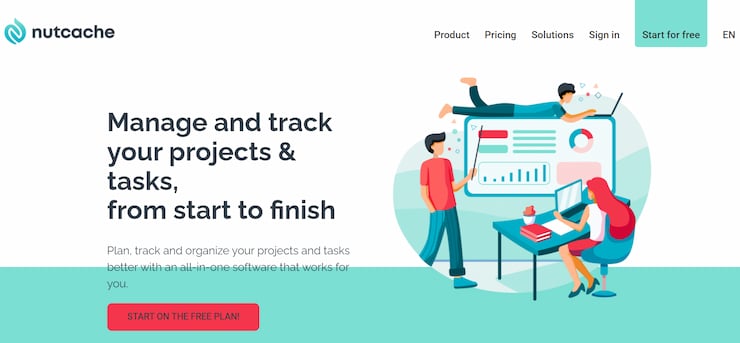 Nutcache is great for managing team's finances